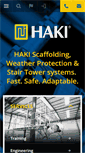 Mobile Screenshot of haki.co.uk